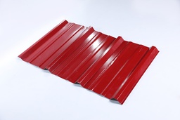 [PT-0537] ALUZINC ACANALADO ROJO 1M CAL 26